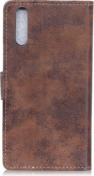 Actual product image MU Style Vintage Leather Bookcover Series (LG Velvet)