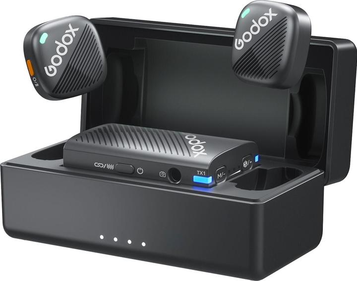 Actual product image Godox Cube C Kit2 2.4GHz Wireless Microphone System