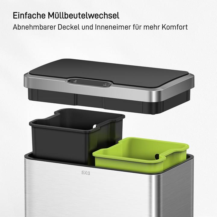Produktbild EKO Mirage Mülleimer mit Sensor (40 l)