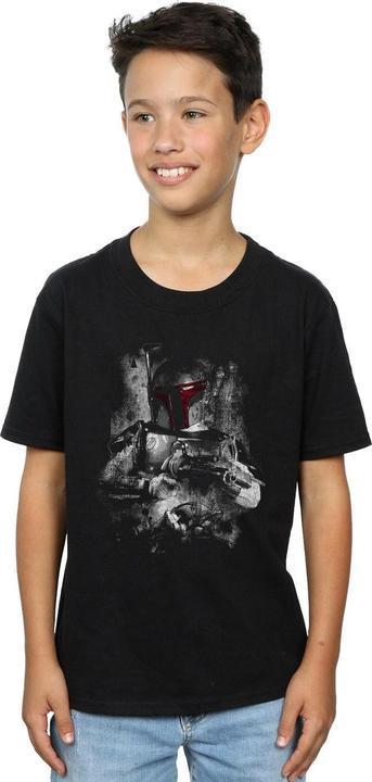 Produktbild Star Wars Boba Fett Distressed TShirt Jungen (116)
