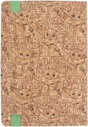 Produktbild Bekos Star Wars - The Mandalorian A5 Notizbuch mit Korkeinband (A5, Blanko, Harter Einband)