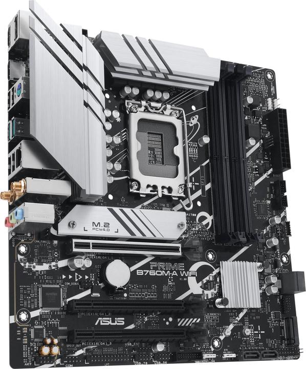 Actual product image ASUS PRIME B760M-A WIFI (LGA 1700, Intel B760, mATX)