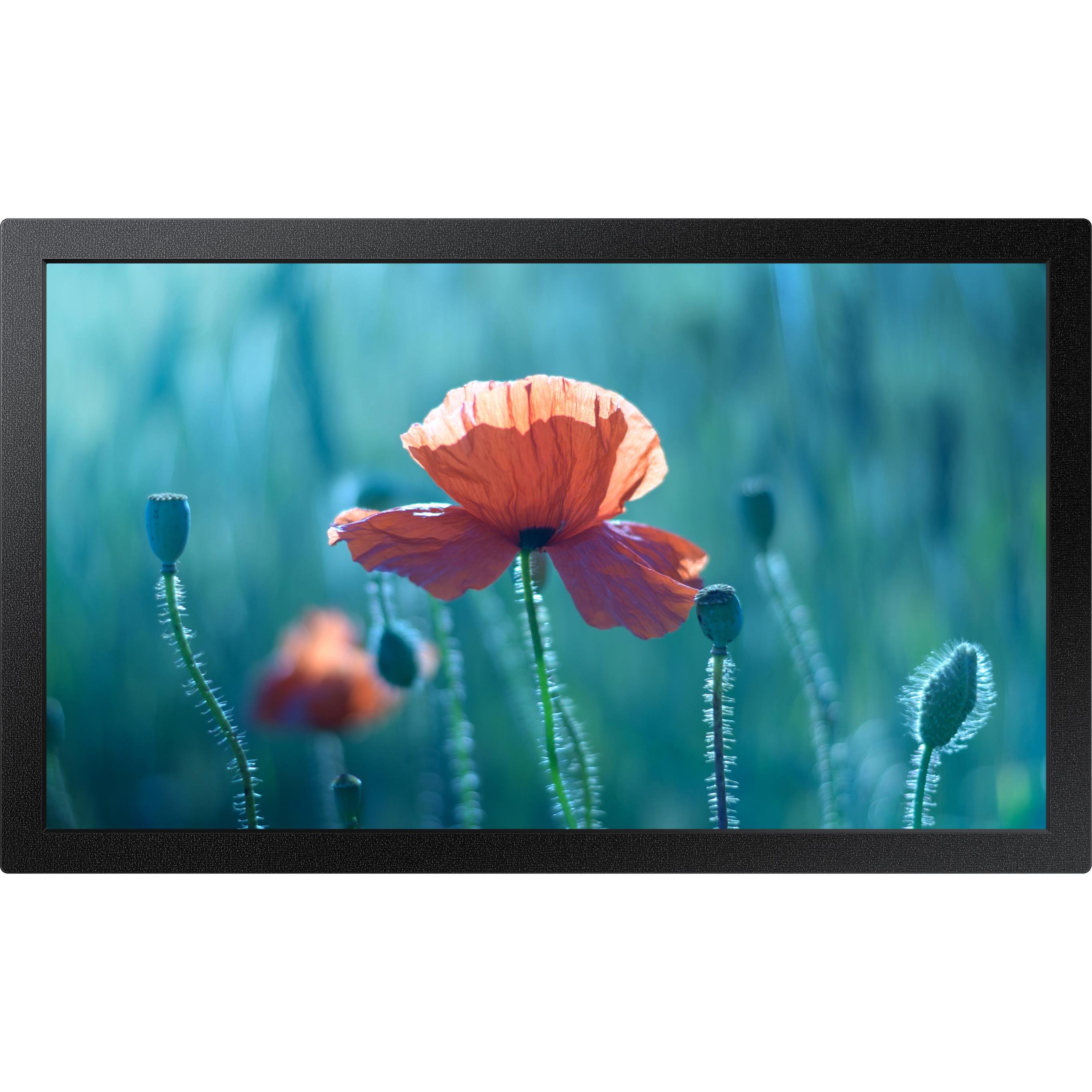 Samsung QB13R (1920 x 1080 Pixel, 13"), Digital Signage, Schwarz