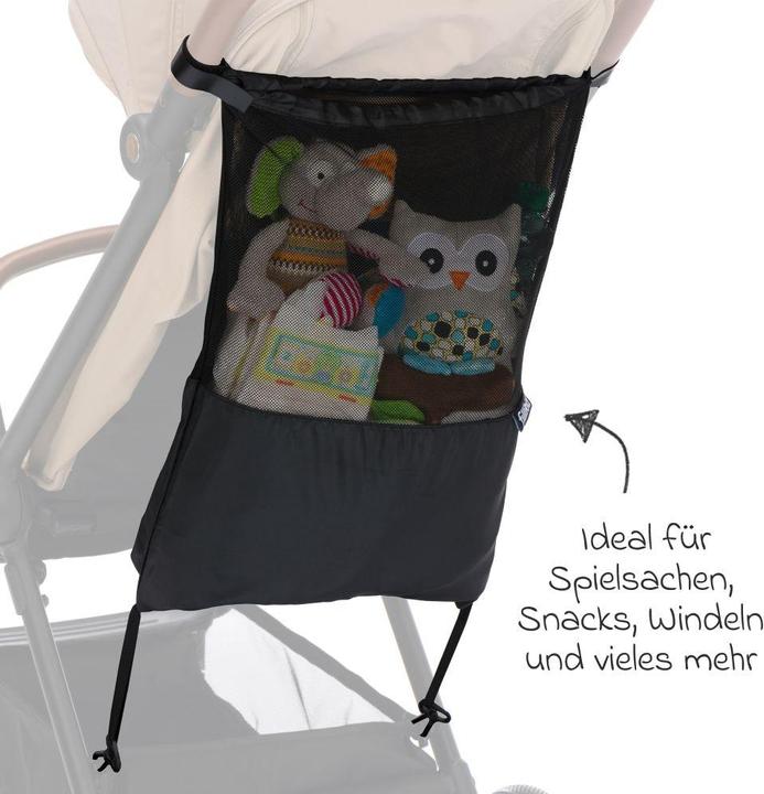 Actual product image Fillikid Kinderwagentaschen Taschennetz für Kinderwagen & Buggys - S