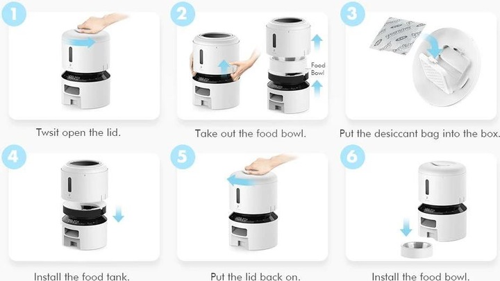 Image du produit Petlibro Distributeur automatique de nourriture Granary (3 l)