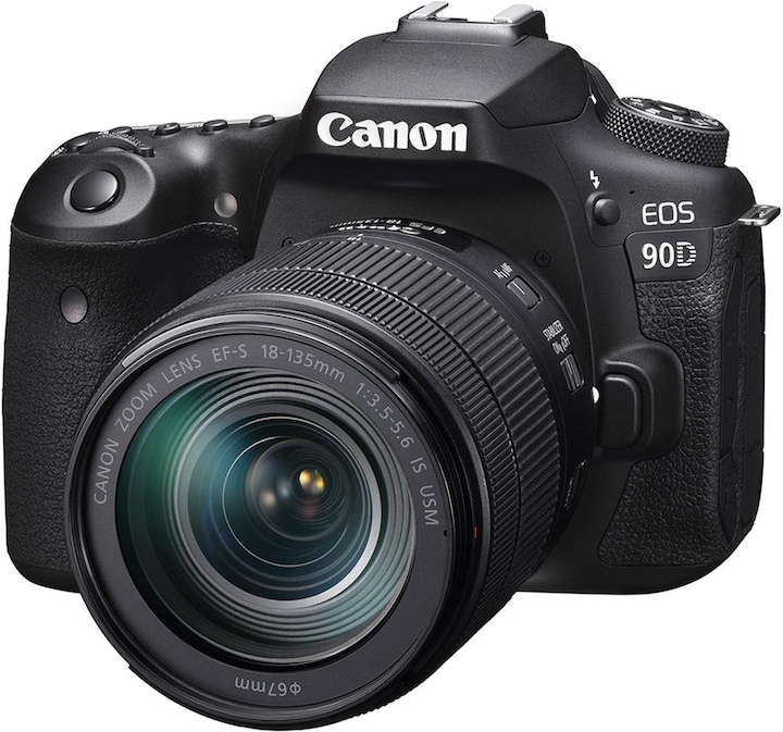 Canon EOS 90D 18-135 mm IS USM (18 - 135 mm, 32.50 Mpx, APS-C / DX)