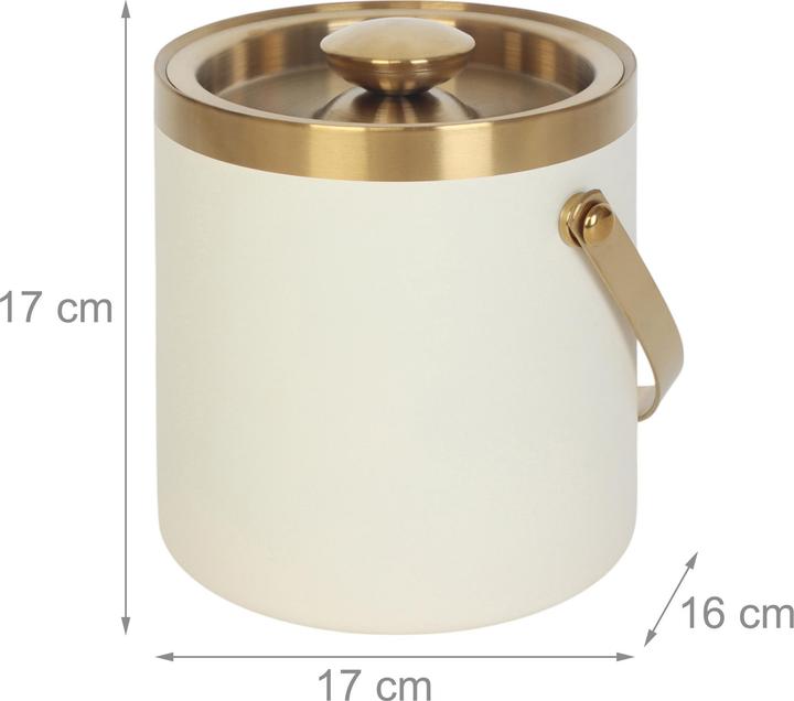 Relaxdays Secchiello per-il-ghiaccio