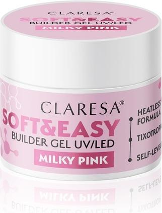 Actual product image Claresa Builder Gel Soft & Easy Milky Pink 12g