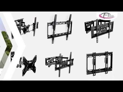 Actual product image tectake TV Wandhalterung (Wall, 65", 120 kg)