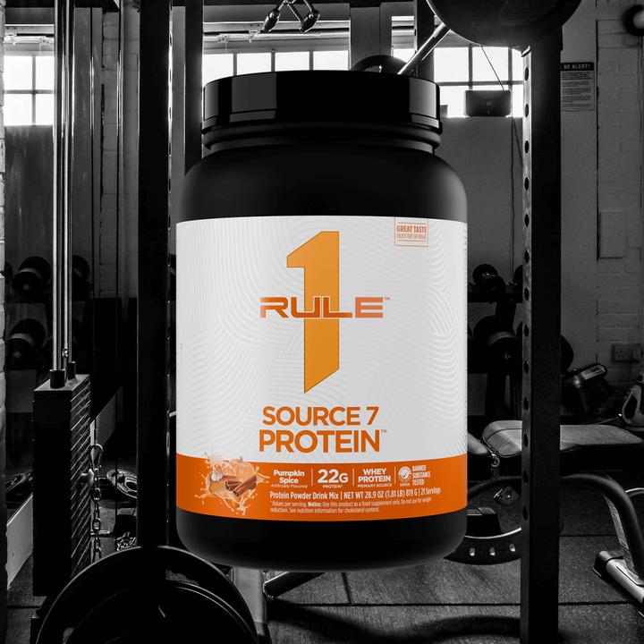 Actual product image Rule 1 Source7 Protein (898 g, 21x, Spice Pumpkin)