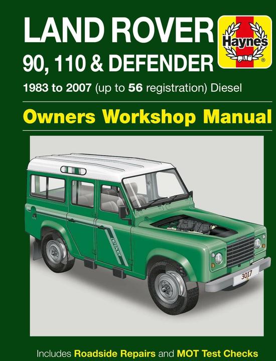 Produktbild Land Rover 90, 110 & Defender Diesel Service and Repair Manu (Englisch, Haynes Publishing, 2014)