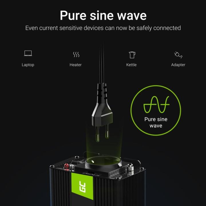 Immagine prodotto GreenCell Tensione Inverter auto 12V a 230V 300W