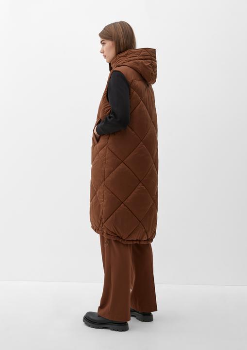 Produktbild s.Oliver Outdoor-Weste Gesteppte Longweste (S)