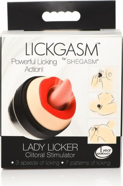 Produktbild XR Brands Lady Licker Klitorisstimulator