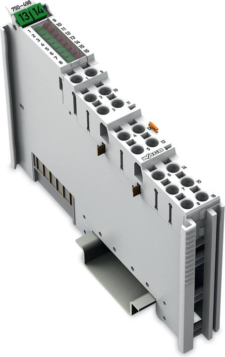 Wago 750-498 8-channel 750-498 Analogue input thermocouple light grey (Add-on)