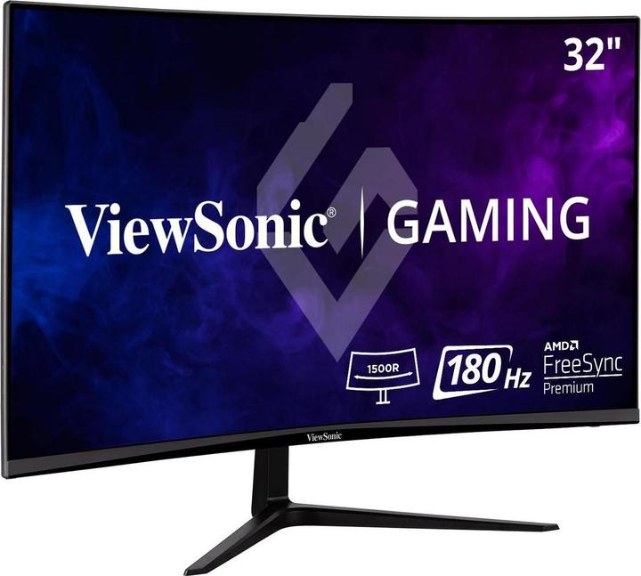 Productafbeelding Viewsonic VX3218-PC-MHD, 81,28 cm (32 inch), gebogen, 165Hz, Adaptive Sync, VA - DP, HDMI (1920 x 1080 Pixels, 31.50")