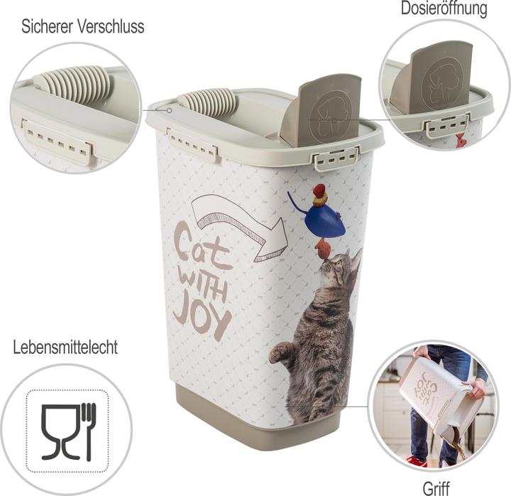 Actual product image Rotho CODY pet food container
