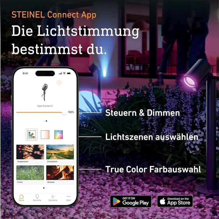 Image du produit Steinel LED Aussenleuchte Kugel 30cm (655 lm, IP65)