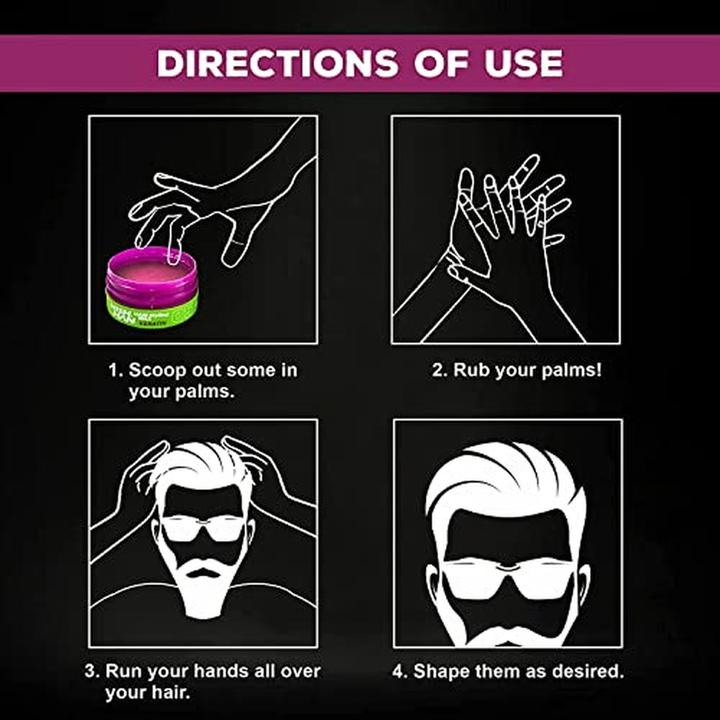 Produktbild Nishman Nish Man Hair Styling Gel Wax Green 150ml (Haargel, 150 ml)