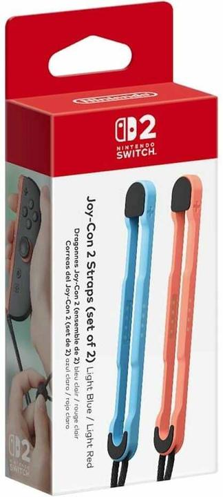 Nintendo Joy-Con 2 wrist strap pair (light blue/light red) (Switch 2)