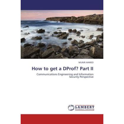 How to get a DProf? Part II, Fachbücher von Munir Ahmed