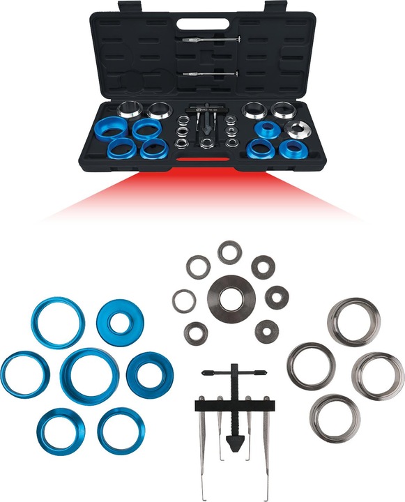Immagine prodotto KS Tools Set di attrezzi per il montaggio del paraolio e della guarnizione radiale dell'albero