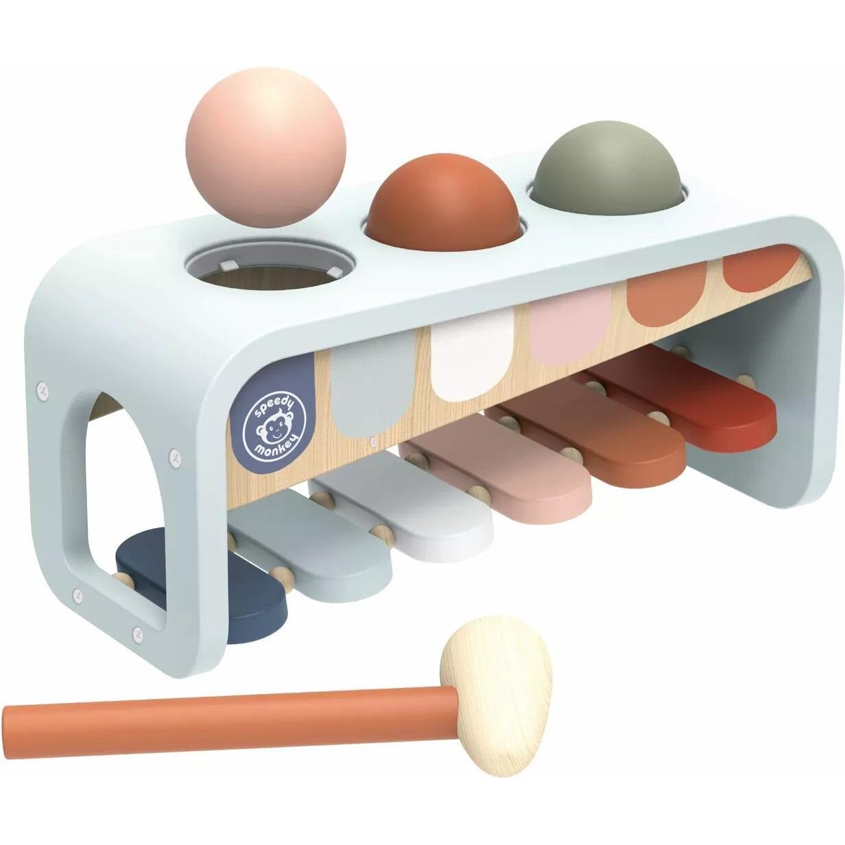 NICI SP1010 Xylo suona 26,4x10,2x11,3 cm (Francese, Inglese, Italiano, Tedesco)