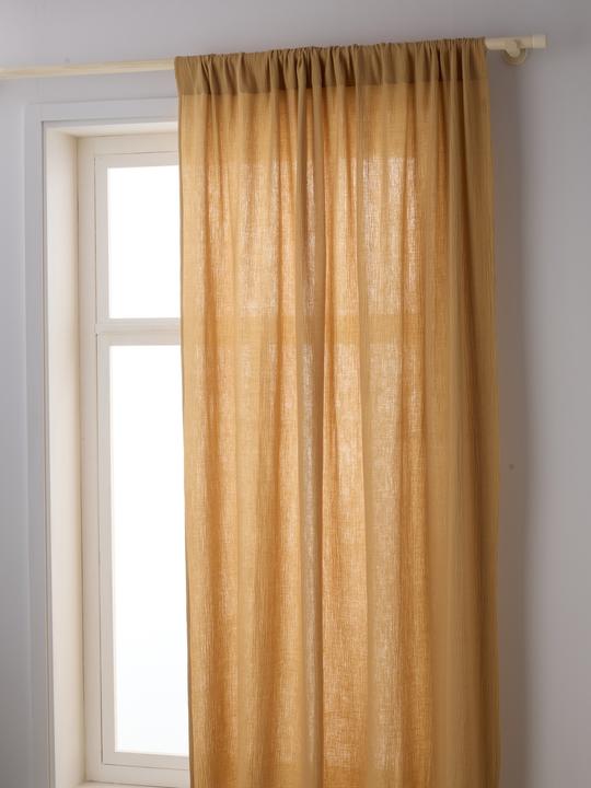 Immagine prodotto Vertbaudet Kinderzimmer Vorhang aus Musselin, Tunnelzug (140 x 180 cm)