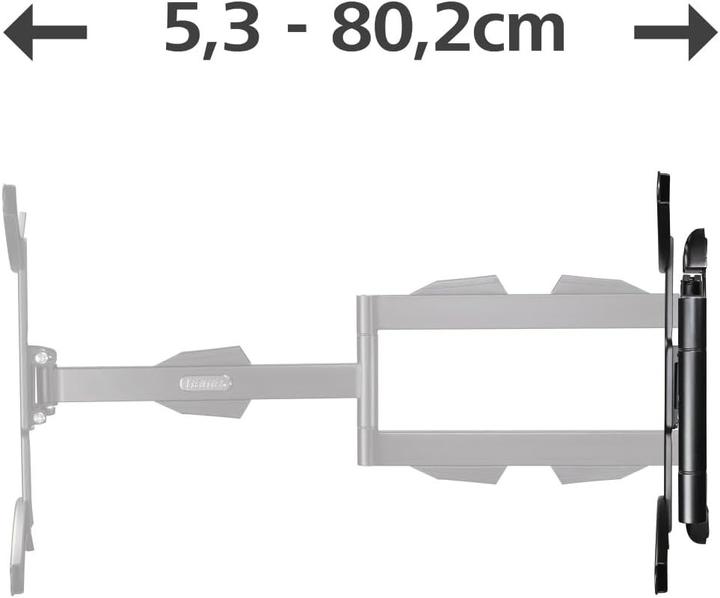 Image du produit Hama Support mural pour téléviseur (Mur, 25 kg, 32" - 65")