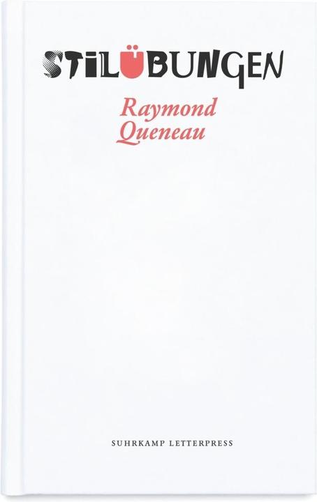 Produktbild Stilübungen (Deutsch, Raymond Queneau, 2018)