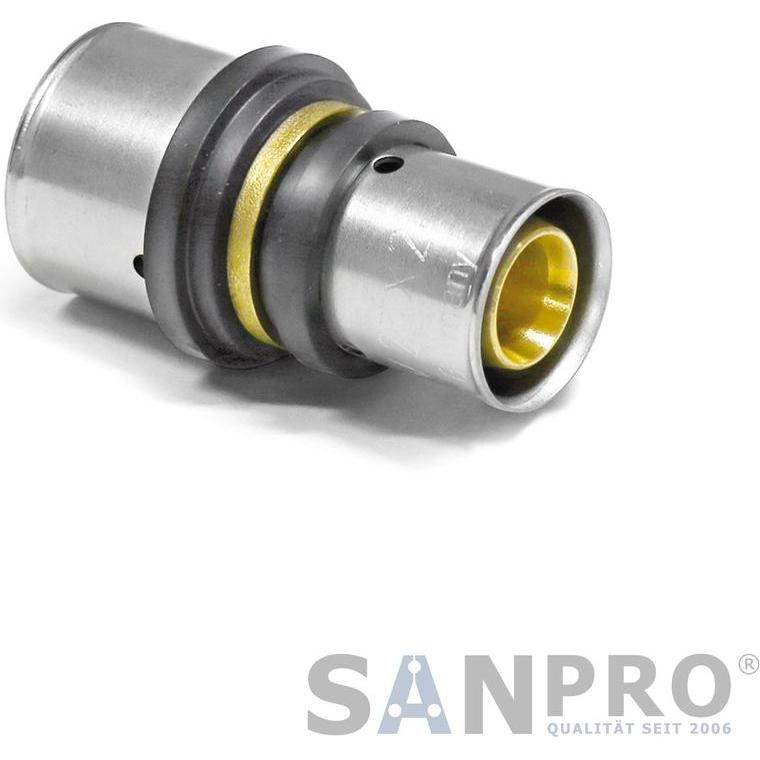 Sanpro, Rohrverbindungstechnik, THPRESS Pressfitting Reduzierung - Reduzierstück TH Kontur 26x3 - 16x2 (Pressverbindung)