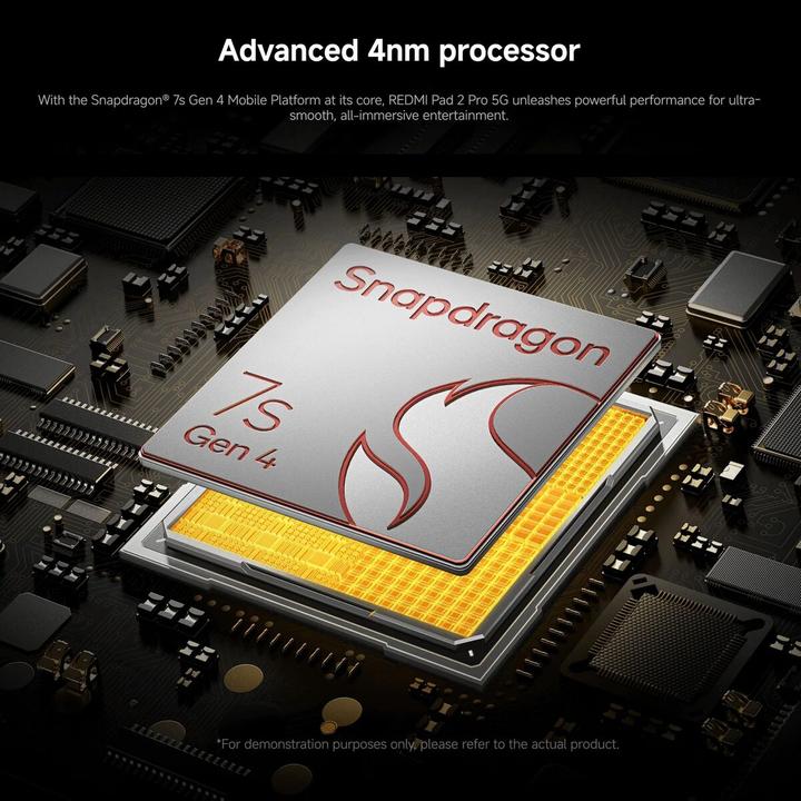 Actual product image Xiaomi Redmi Pad 2 Pro 5G 5G 128 GB - Graphit Grey (5G, 12.10", 128 GB, Dark grey, Graphite gray, Graphite grey)