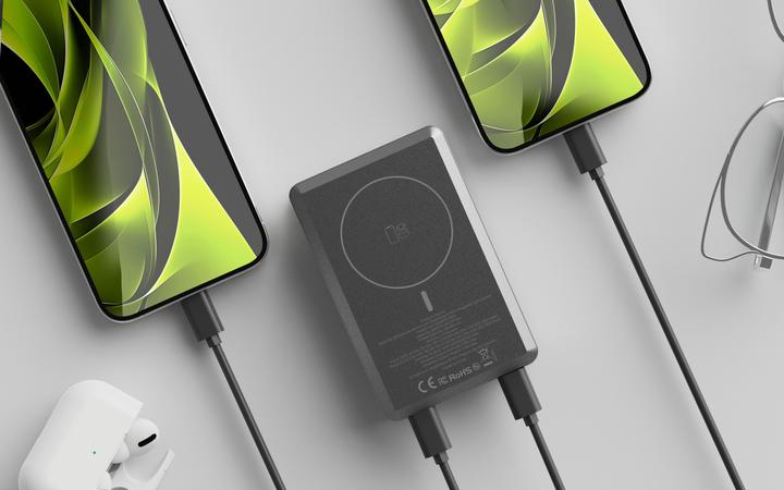 Image du produit Mobile Origin Banque d'alimentation 30W PD 20000mAh Aluminum PowerBank PB14 Compatible MagSafe (20000 mAh, 30 W)