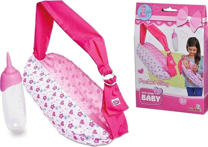 Actual product image Simba NBB doll carrier bag