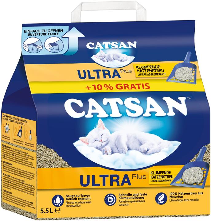 Catsan Litter Ultra Plus +10% (Clumping)