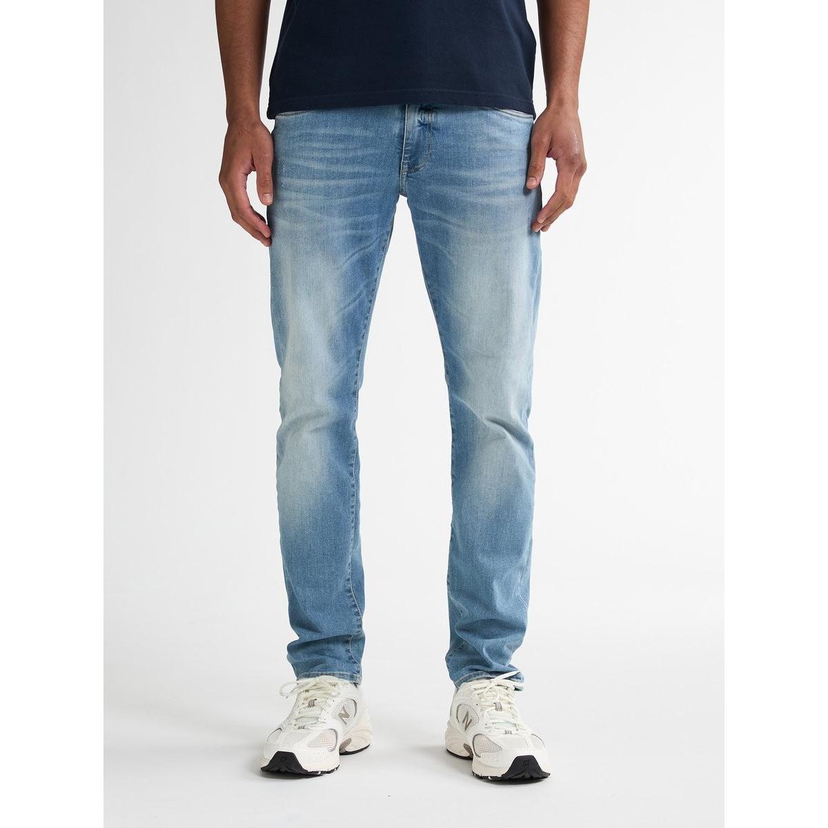 Petrol, Uomini, Jeans, Industries - Heren Seaham Slim Fit Jeans Everglades - Blauw - Maat W29L34, Blu, (29)