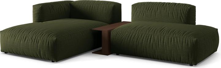 Image du produit Micadoni Canapé D'Angle Gauche Modulaire, "Martina", 2 Places, 292x176x75 Fabriqué en Europe (Canapé modulaire, Canapé d'angle)