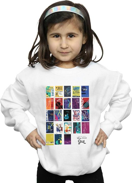 Produktbild Disney Soul Jazz Poster Wall Sweatshirt Mädchen (128)