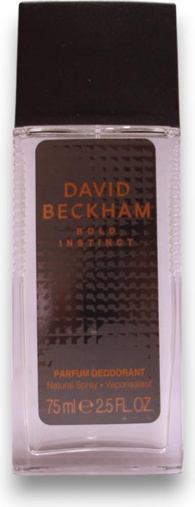 Actual product image David Beckham Bold Instinct deodorant in a glass 75ml (Spray, 75 ml)