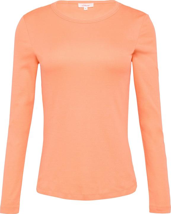 Actual product image S.Oliver T-Shirt Elastisches Longsleeve mit Rundhalsausschnitt (46)