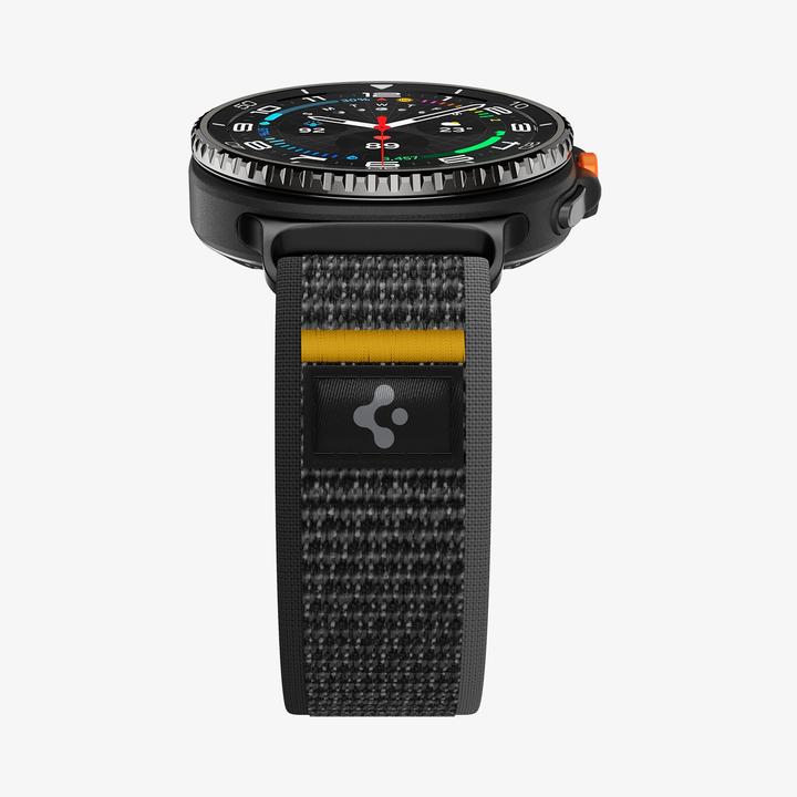 Produktbild Spigen - Athlex Air - Samsung Galaxy Watch8 / Classic (40 / 44 / 46mm) - Active Black (40 mm, 44 mm, 46 mm, Kunststoff, Nylon)