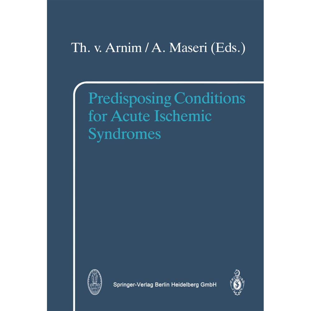 Predisposing Conditions for Acute Ische, Fachbücher