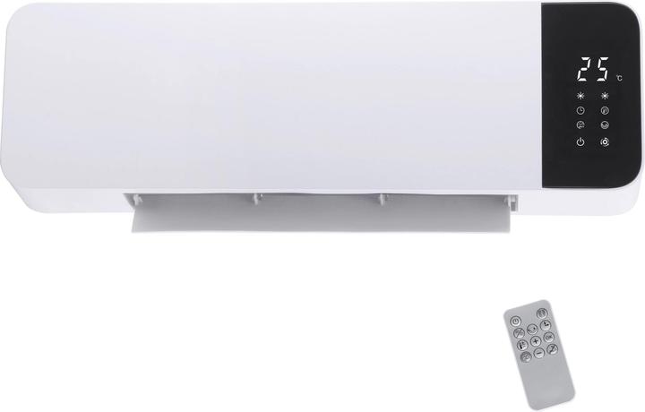 Emerio Wandheizlüfter 2000W, Ventilation, Thermostat, weiss (2000 W)
