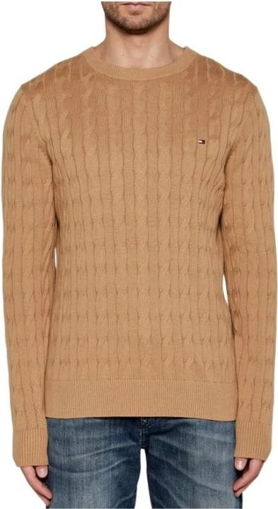 Produktbild Tommy Hilfiger Klassischer Baumwollkabelpullover mit Rundhalsausschnitt (S)