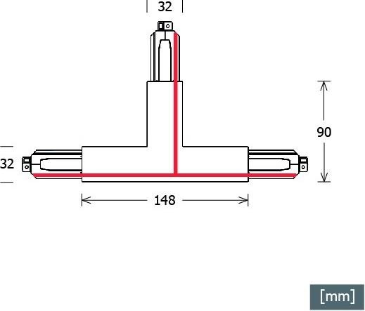 Image du produit LTS ST-A T/PE-OUT-R/9014 Connecteur en T PE extérieur droit gr