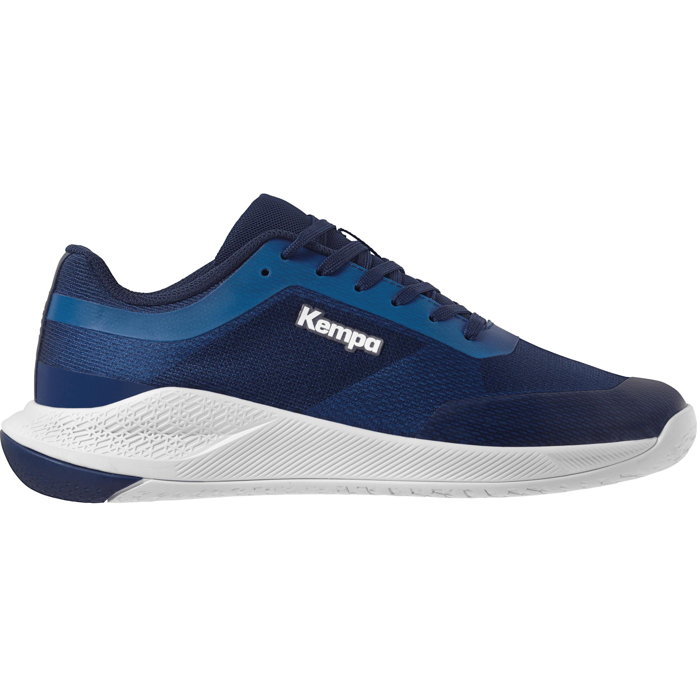 Kempa, Herren, Hallenschuhe, Hallen-Sport-Schuhe Kourtfly Two (45), Blau