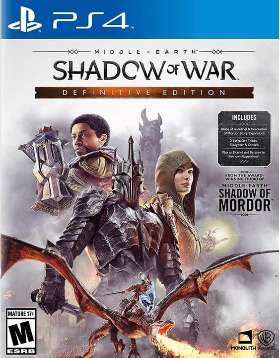 Produktbild WB Ps4 Middle Earth: Shadow Of War - Definitive Ed (PS4)