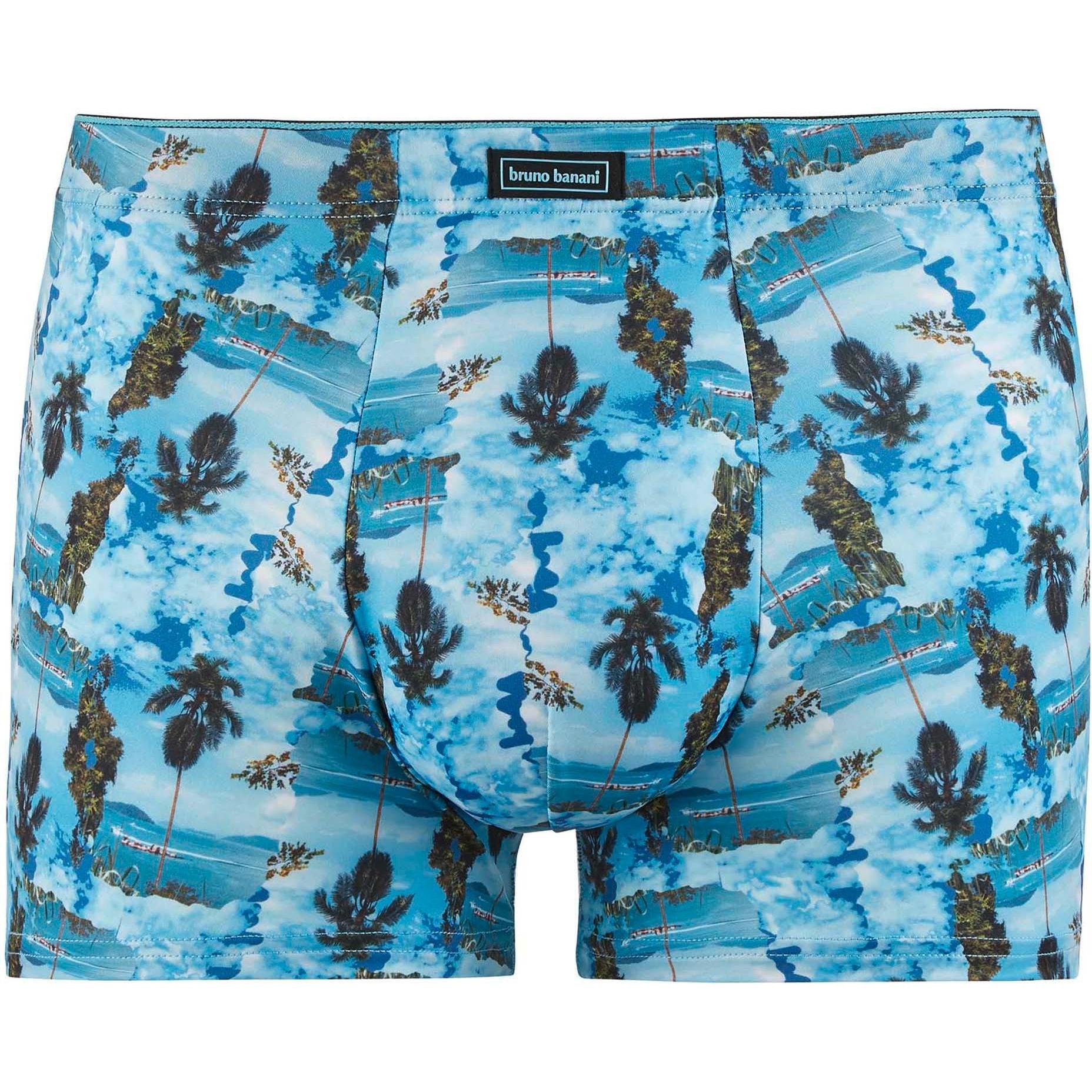 Bruno Banani, Herren, Unterhosen, Short LONG BEACH, Türkis, (S, Einzelpack)