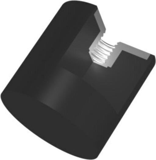 NoName Rubber-metal buffer cylindrical type E D75xH50mm M12 NR57