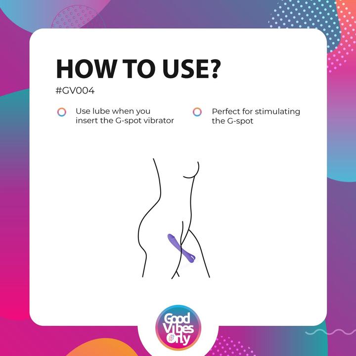 Actual product image Good Vibes Only Gili G-Spot Vibrator